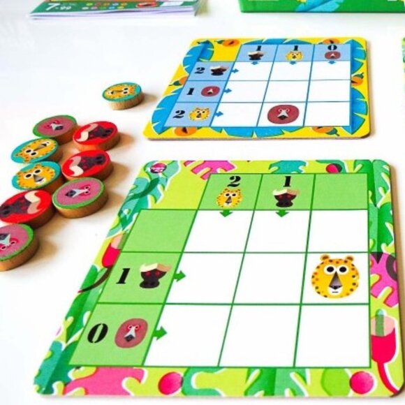 New Sealed Djeco Game of  Logic Jungle Logic for Age  7 to 99 - Picture 6 of 14